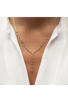 گردنبند طلا زرد زنانه 14 عیار Ariş - کد 857199772