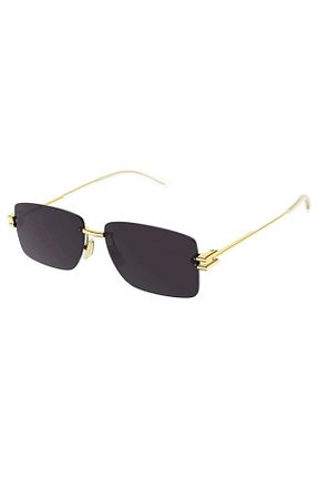 عینک آفتابی طوسی زنانه UV400 Bottega Veneta - کد 290256097