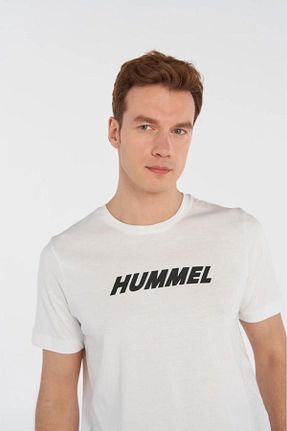 تیشرت اسپرت سفید مردانه رگولار hummel - کد 846321171