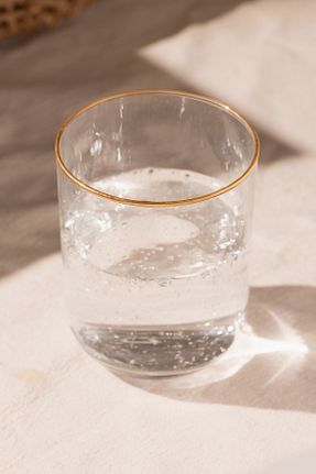 لیوان آبی شیشه Rakle - کد 898015794