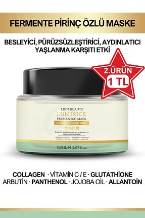 ماسک صورت همه انواع پوست Lien Beaute - کد 917575549