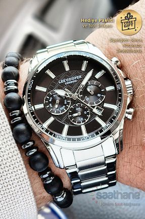 ساعت مچی متالیک مردانه 46 میلی متر Lee Cooper - کد 825095358