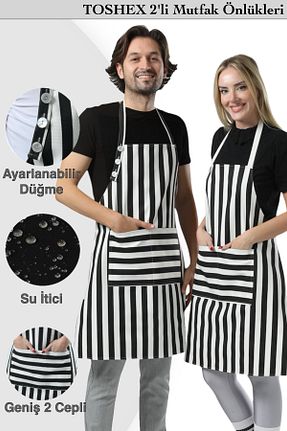دستکش و پیشبندآشپزخانه مشکی TOSHEX - کد 946943216