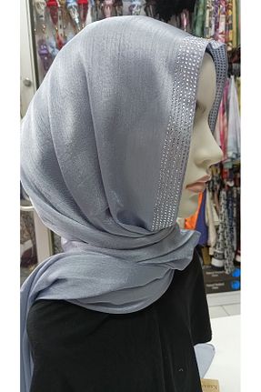 شال طوسی زنانه karanfil - کد 956050815