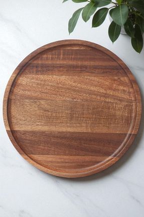 سینی قهوه ای چوب OK Wood - کد 956090843