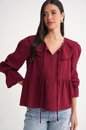 بلوز رنگی زنانه ساده Mixray - کد 956172545