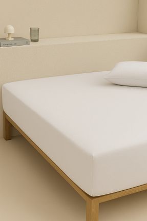 ست ملحفه دونفره سفید پنبه ای Nart Home - کد 956301929