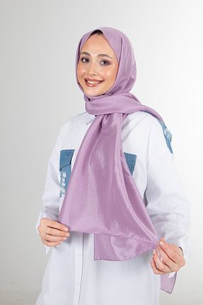 شال بنفش زنانه پنبه پلی استر HAREM SCARF - کد 697167076