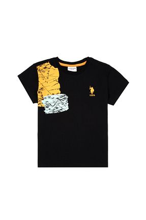 تیشرت مشکی بچه گانه رگولار U.S. Polo Assn. - کد 956564941