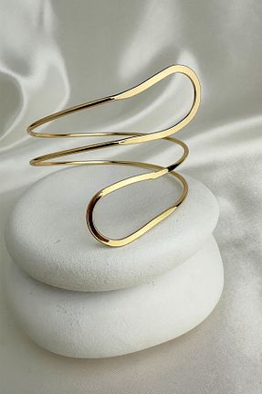دستبند جواهر طلائی زنانه منجق Modex - کد 956899083