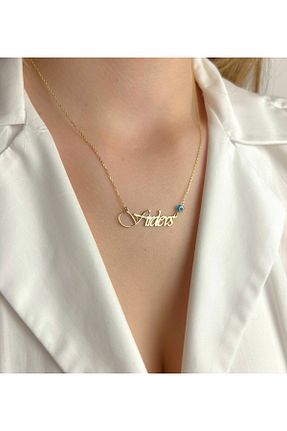 گردنبند نقره زرد زنانه 925 عیار Şimal Silver - کد 957008299