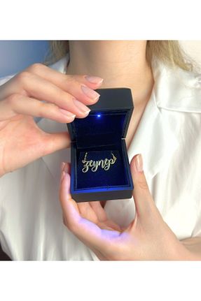 گردنبند نقره زرد زنانه 925 عیار OGO SİLVER - کد 957011605