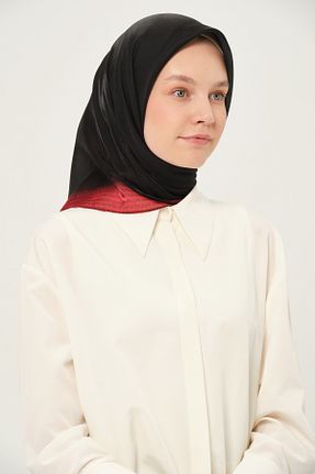 روسری مشکی پنبه ای Madame Polo - کد 957294364