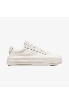 کفش اسنیکر بژ زنانه بند دار Converse - کد 879244415