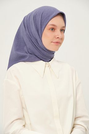 روسری بنفش 90 x 90 Madame Polo - کد 957327523