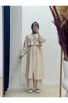 ست بالاتنه و پائین تنه حجاب رنگی زنانه رگولار BENAHOLL - کد 957645892