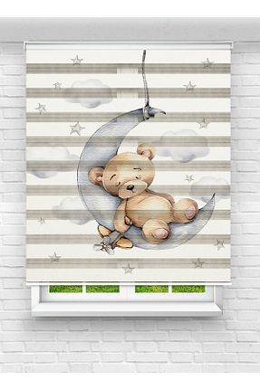 پرده کشوئی رنگی Zebra Ay Işığım - کد 958070429
