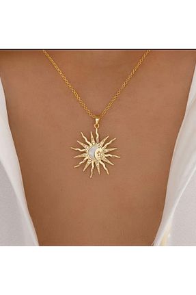 گردنبند استیل ( فولاد ) زرد استیل (فولاد) SNGL ACCESSORİES - کد 956061280