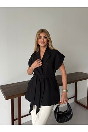 جلیقه مشکی زنانه رگولار Nadrina - کد 940451201