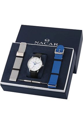 ساعت مچی مشکی مردانه 40 میلی متر Nacar - کد 941290663