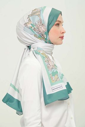 شال رنگی زنانه پلی استر Madame Polo - کد 924383023