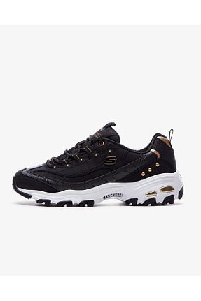 کفش اسنیکر مشکی زنانه بند دار Skechers - کد 692424360