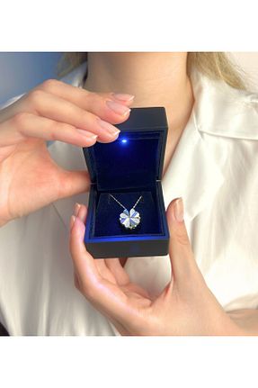 گردنبند نقره زرد زنانه 925 عیار Şimal Silver - کد 954356748
