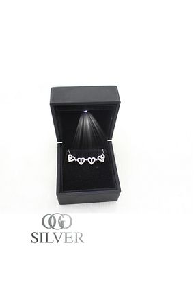 گردنبند نقره طوسی زنانه 925 عیار OGO SİLVER - کد 929264940
