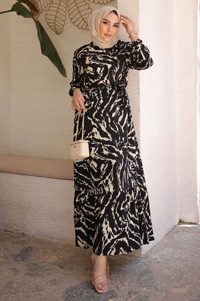 لباس حجاب بژ زنانه رگولار İmajButik - کد 904059027