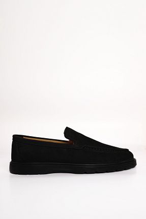 کفش لوفر مشکی مردانه چرم خالص Greyybull Shoes - کد 932661191