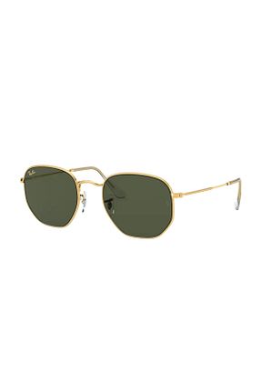 عینک آفتابی طلائی زنانه 54 Ray-Ban - کد 47576733