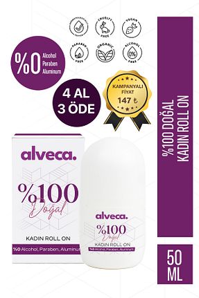 دئودورانت و رول آن زنانه Alveca - کد 890125422