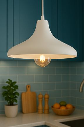 لوستر سفید فلزی Ultra Home - کد 861779044