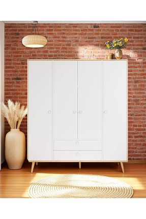 کمد و کمد لباس قهوه ای Kapaklı FLORADESİGN - کد 806766332