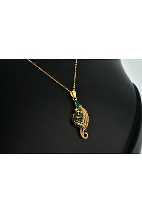گردنبند نقره زرد زنانه 925 عیار SOFT - کد 953476125