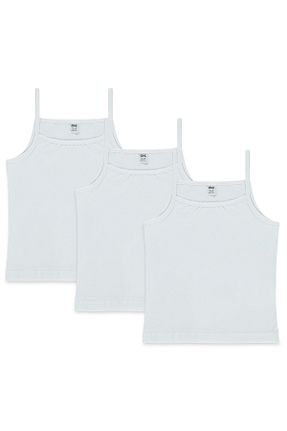 رکابی سفید بچه گانه لیکرا Civil Girls - کد 941558758