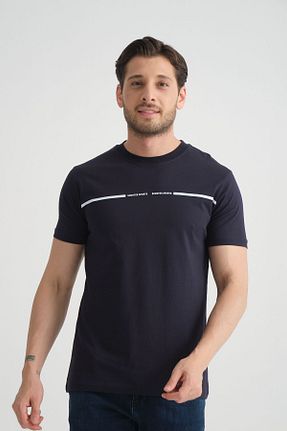 تیشرت سرمه ای مردانه رگولار Shooter - کد 836556765