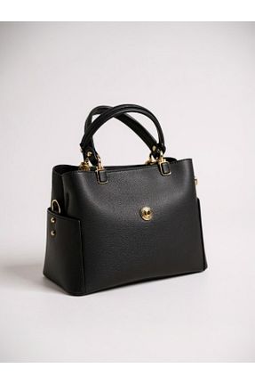 کیف دستی مشکی زنانه ابعاد بزرگ GOLDEN POLO - کد 957077624