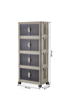 کابینت چند منظوره سفید پلاستیک Myplas - کد 940338554