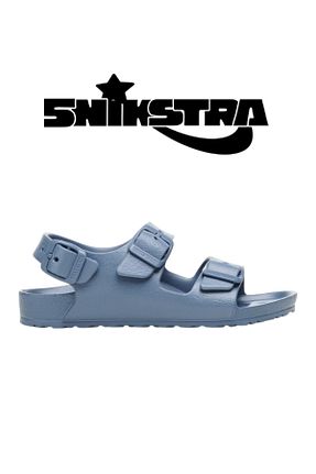 صندل آبی بچه گانه پاشنه تخت Birkenstock - کد 833655375