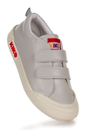 کفش اسنیکر طوسی بچه گانه چسبی Kiko Kids - کد 885706003