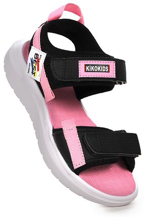 صندل مشکی بچه گانه پاشنه تخت Kiko Kids - کد 703354524