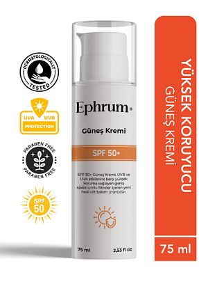 کرم ضد آفتاب صورت SPF 50 + Ephrum - کد 939716510