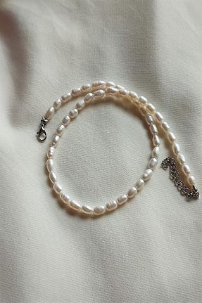 گردنبند مروارید سفید badeaccessories - کد 451550955