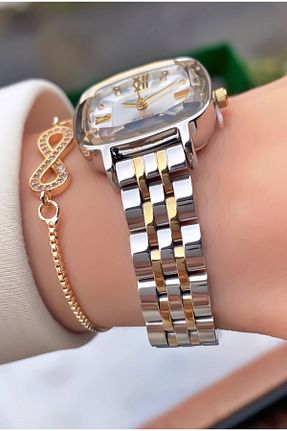 ساعت مچی طلائی زنانه 36-40 میلی متر Ferrucci - کد 785266769
