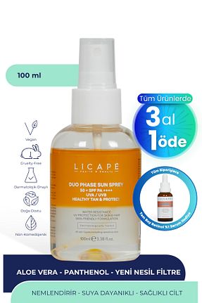 کرم ضد آفتاب بدن SPF 50 + Licape - کد 807917277