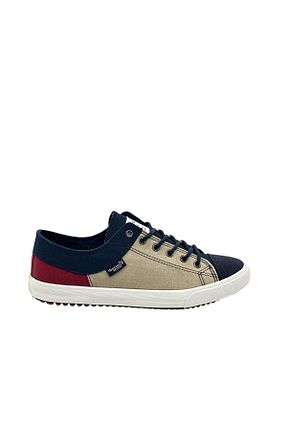 کفش اسنیکر بژ مردانه بند دار Dockers - کد 508559