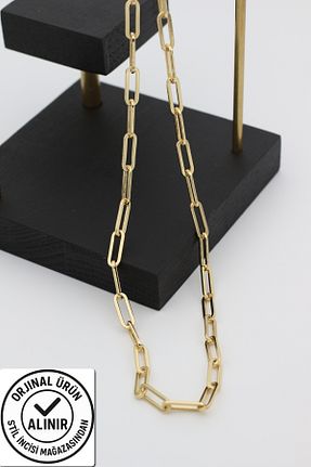 گردنبند استیل ( فولاد ) زرد زنانه استیل (فولاد) XUPING JEWELRY - کد 879489691