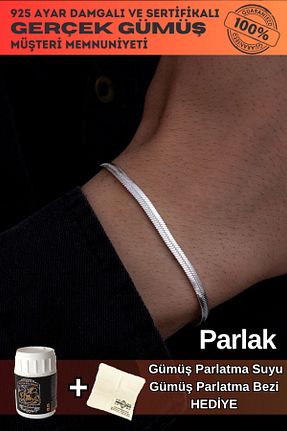 دستبند نقره مردانه 925 عیار OSMANLI GÜMÜŞ - کد 836130418