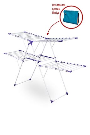 خشک کن لباس بنفش فلزی VİLİNZE - کد 827606909